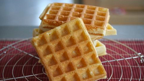 Gaufres sans œuf à la maïzena