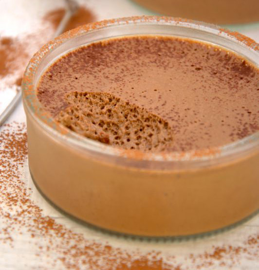 Mousse chocolat-café