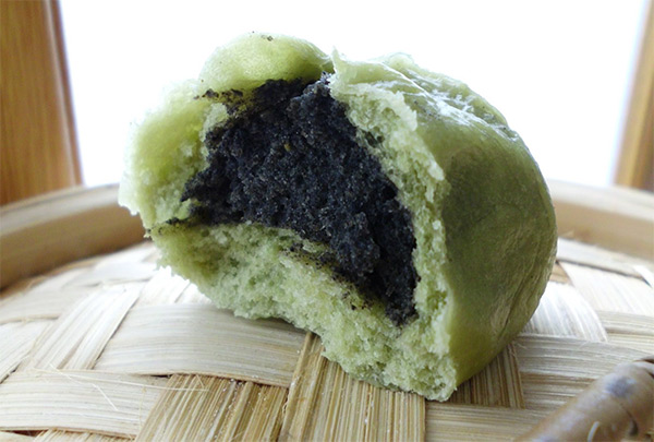 Petits pains au thé vert
